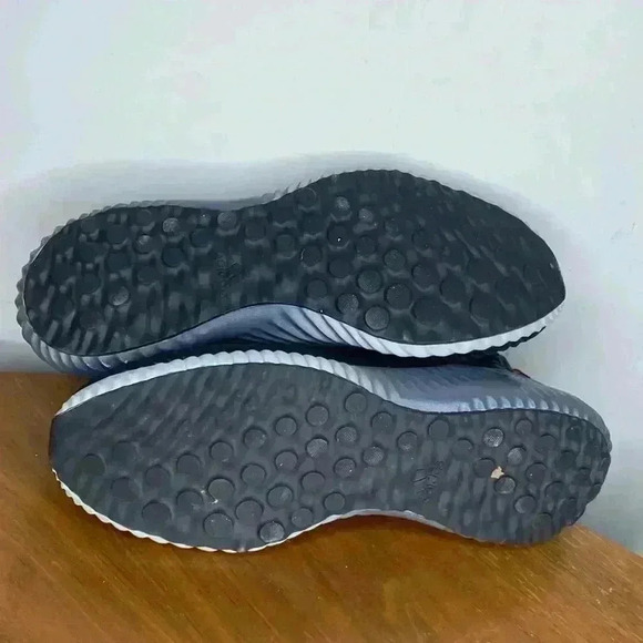 Adidas Men's AlphaBounch Sneaker Black Gray Size 7.5 - Picture 8 of 8